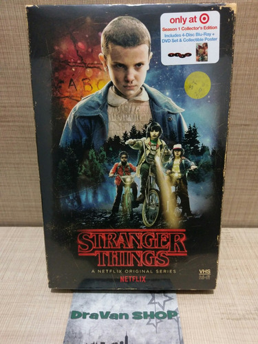 Stranger Things Blu-ray Edición De Colección Limitada Stock