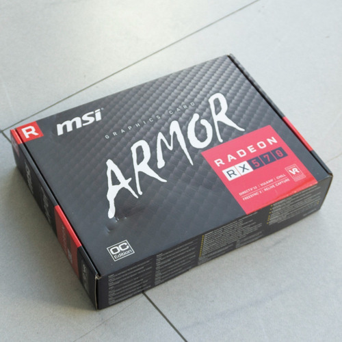 Imagen 4 de 4 de Placa De Video Amd Msi Armor Radeon Rx 570 4gb Oc Edition