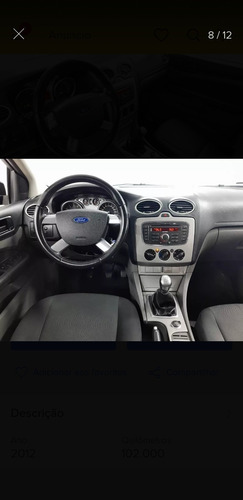 Ford Focus 1.6 Glx Flex 5p 2012