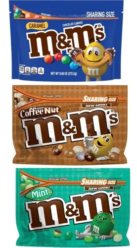 m＆m　3点セット Kit 3 Sabores De Chocolate M&m's 272,2g Mms Importado Eua