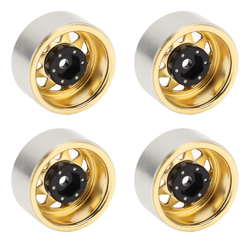 Rc Wheel Hub 4 Peças De Carro De 1,0 Polegadas Crawler Car G