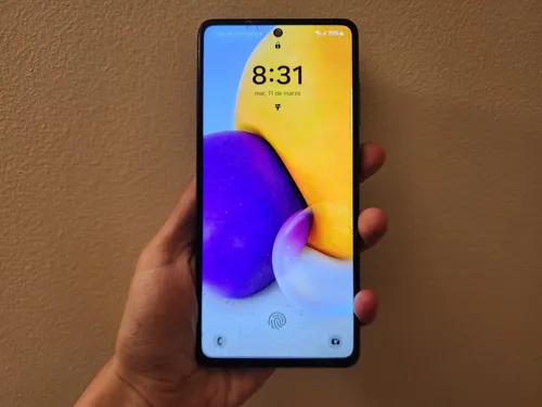 Celular Samsung Galaxy A72 4g 128gb 6gb Dual Sim Color Azul (Usado)