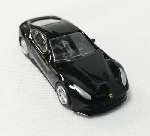 Miniatura Diecast 1/100, Ferrari F12 Berlinetta 2012, Negro