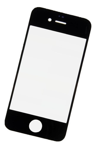 Cristal Vidrio Frontal De Pantalla Display iPhone 4 4s Negro