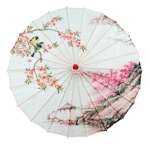  Sombrilla Danza Clásica Estilo Oriental 82 Cm Estilo B