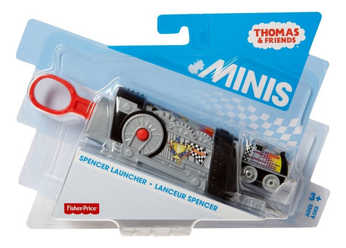 Thomas & Friends Minis Lanzador James De Locomotoras Tren Color Rojo