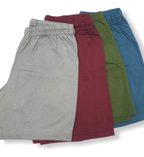 Imagen 1 de 3 de Pack X 3 Pantalón Pijama Corto De Algodón Para Hombre
