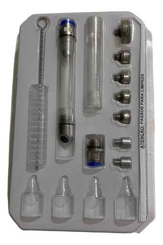 Caneta Peeling Diamante  3 Ponteiras Super Leve Imediato