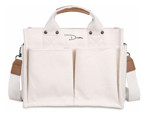 Imagen 7 de 8 de Bolso Para Mujer, Lona Impermeable Original Grande