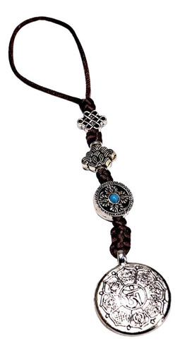 Colgante De Collar De Chamán Tibetano Budismo Ocho