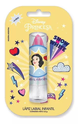 Kit Maquillaje Esmalte Labial Set Disney Princesas Original