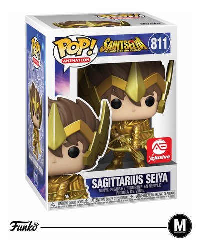 Imagen 3 de 8 de Funko Pop Saint Seiya Seiya Sagitario Caballeros Del Zodiaco
