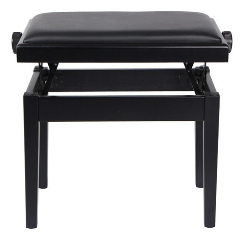 Banqueta Piano Regulable Parquer Negro