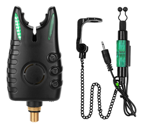 Indicador De Mordida Para Pesca Com Alarme Led Swinger