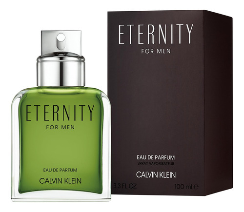 Perfume Calvin Klein Eternity Para Hombre, Eau De Parfum, 10