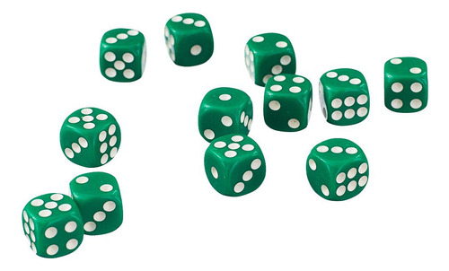 100 Piezas D6 Dados De De Seis Caras Para S