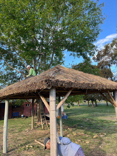 Quinchos Y Sombrillas De Paja
