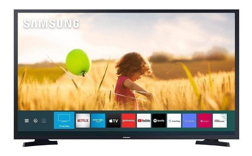 Imagem 2 de 5 de Smart Tv Led 40 Samsung Un40t5300agxzd Full Hd Usb Hdmi