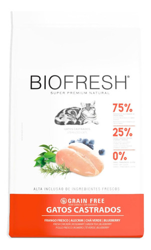 Biofresh Gatos Castrados Pollo 1,5k Mas Envio! 