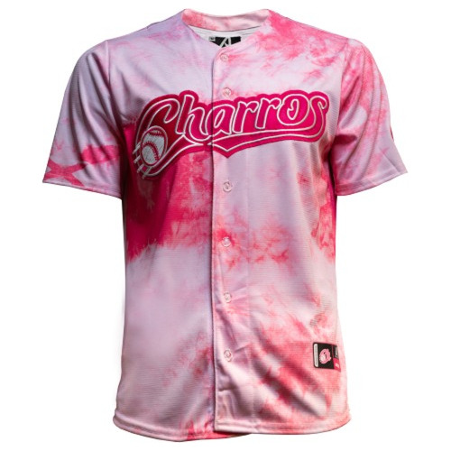 Jersey Beisbol Charros Jalisco Rosa Arrieta Para Caballero