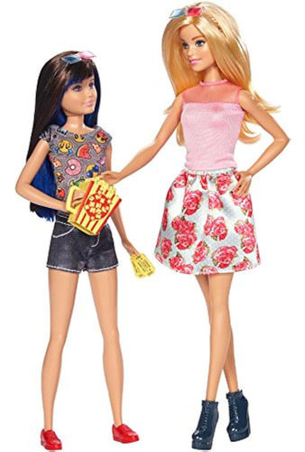 Barbie Sisters Barbie & Skipper Muñecas, 2 Unidades