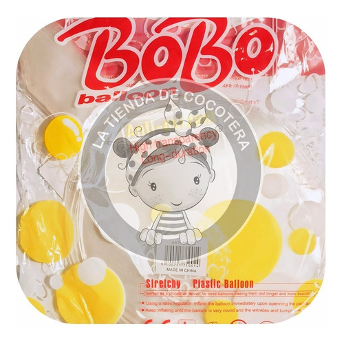 X 50 Globo Burbuja Bobo Cristal 40 Cm Transparente Sin Led Transparente