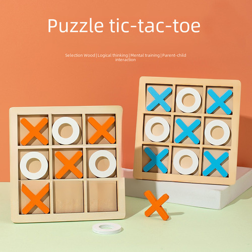 Juego De Rompecabezas De Madera Xo Para Niños 141x40 Cm