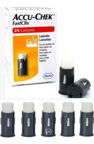 comprar Accu Chek Fastclix - Lancetas Para Glucosa 6 Unidades