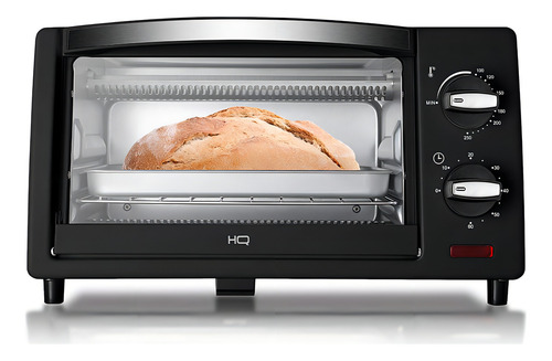 Horno eléctrico Hq de 11 litros HQ11d 800w negro 127v