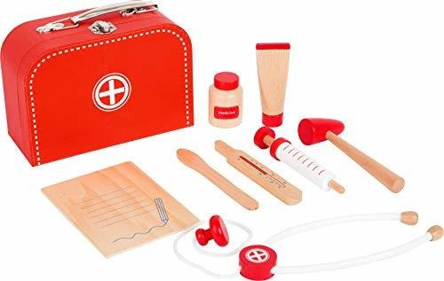 Juguetes Kit Doctor Madera Con Estuche Para Niños Pequeños