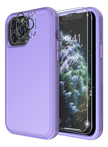 Funda Diverbox Para iPhone 12 Pro Max Purple