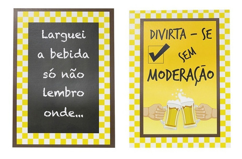 Kit Festa No Boteco Happy Day Decoração