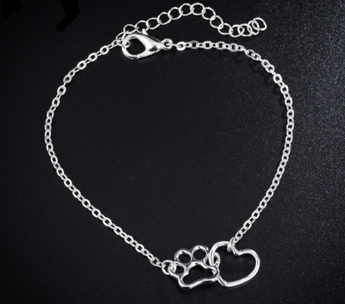 Pulseira Amor Pet (dourado/prateado)