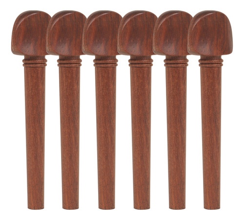 . Juego Oud Pegs: Caoba Y Ojo Persa, 12 Piezas
