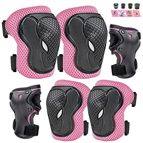 Knee Pads For Kids Knee Pads And Elbow Pads 6 In 1 Prot...