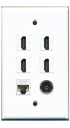 Riteav   4 Puerto De Y 1   Ethernet Cat5e Y 1   Tosli