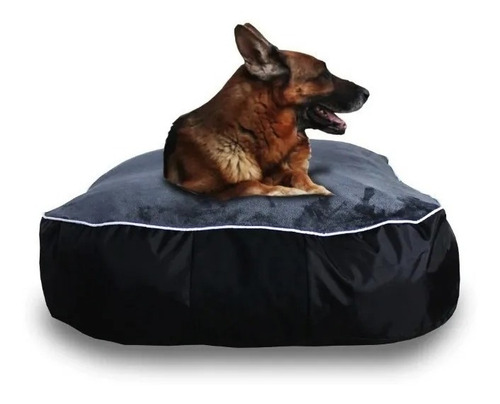 Puff Cama Para Perros Grande Durable Incluye Funda Lavable