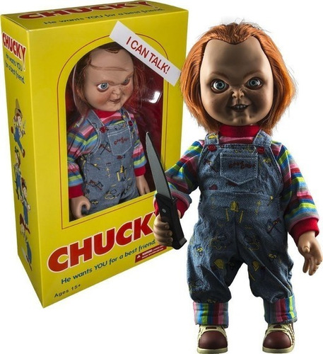 --- Culpatoys Chucky Good Guys 14 PuLG. Mezco 100% Original