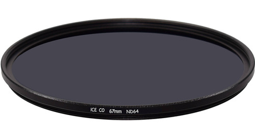 Ice 67mm Co Nd64 Neutral Density 1.8 Filtro (6-stop)