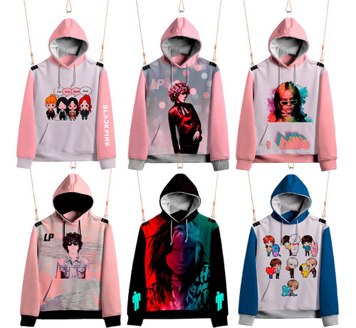 Bts K-pop Buzo Capota Buso Saco Hoodie Bts K-pop