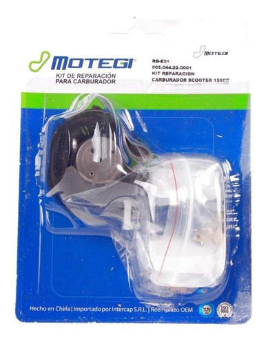 Kit Reparacion Carburador Motomel Forza 150 Motegi Original