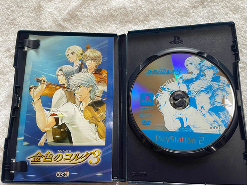 Ps2 Kiniro No Corda 3 La D'oro Original Japonês Usado
