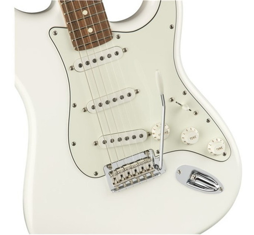Imagen 2 de 4 de Guitarra Fender Stratocaster Player Serie Polar White
