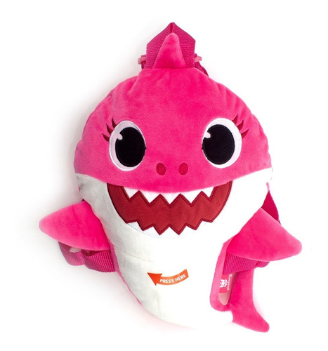 Mochila Preescolar Baby Shark Mommy Shark Original Nuevo