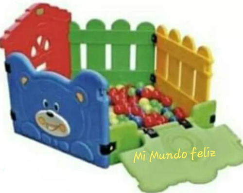 Imagen 2 de 5 de Corral De Vallas O Cerco De Vallas Para Bebes Niño Niña