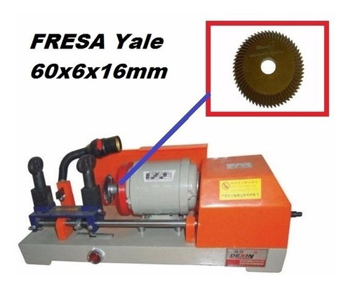 Imagen 3 de 9 de Fresa Duplicadora Yale Ipc Otras Acero Rapido Th-2a Premium