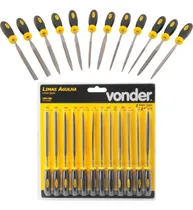 Comprar Jogo De Limas Agulha Com Cabo, Com 12 Peças, Vonder