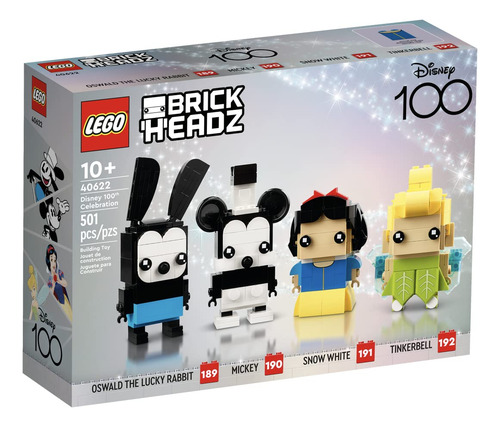 Lego Brickheadz Disney 100th Celebration Mickey Mouse, Sno