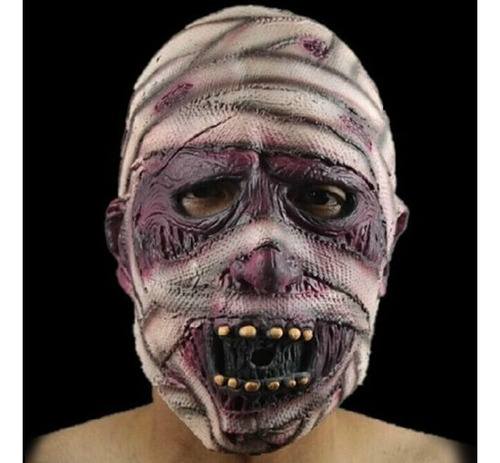 Mascara Momia Halloween  Aspecto Real