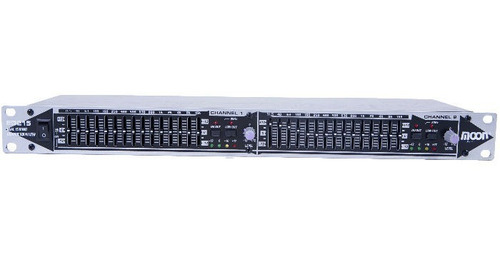 Ecualizador Moon Eq215 Grafico 2ch X 15 Salida Crossover Led